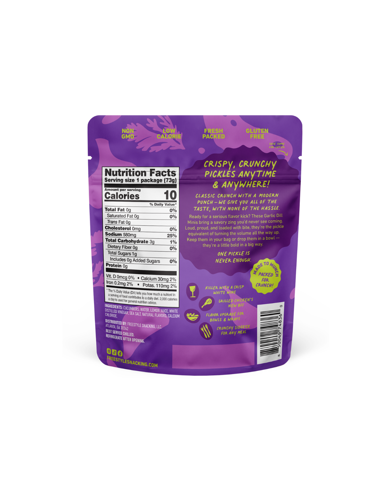 Garlic Dill Mini Pickles