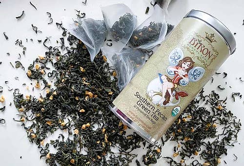 Southern Pecan Green Tea Tin