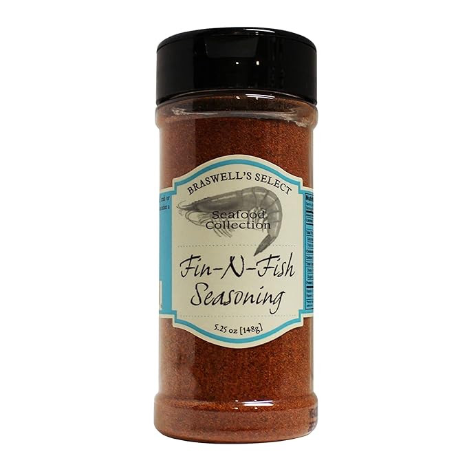 Fin-N-Fish Seafood Seasoning- Braswell's- Local Brand