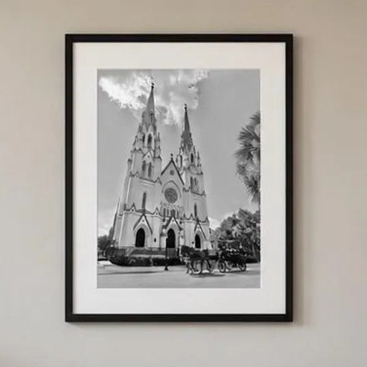 B & W St. John Cathedral - 8x10