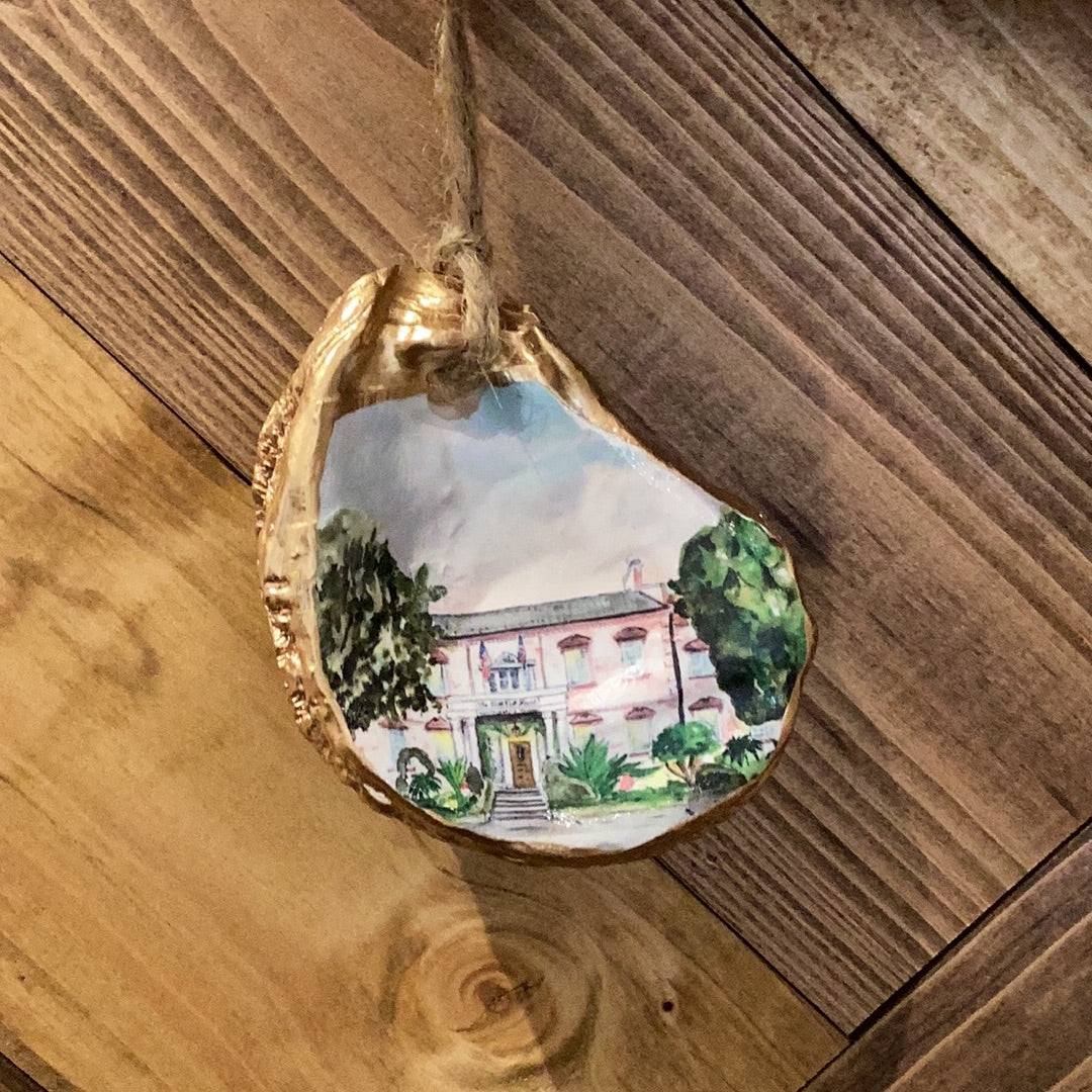 The Old Pink House- TrueSouth Oyster Ornaments