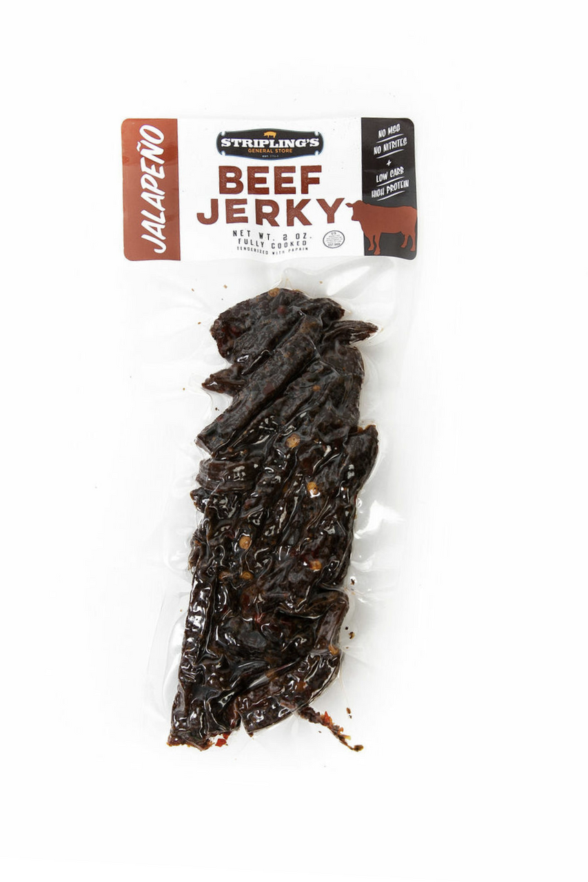 Jalapeño Beef Jerky- Stripling's General Store