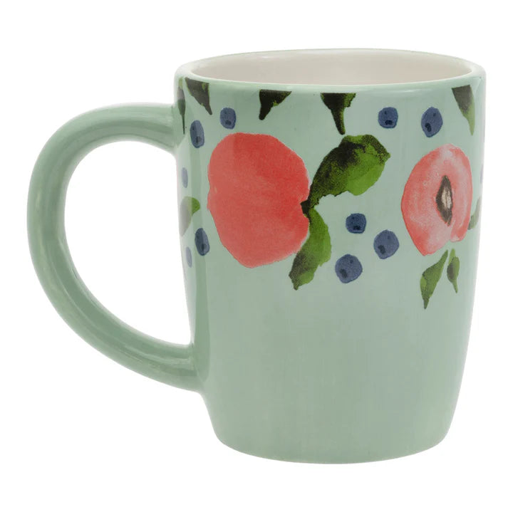 Peaches & Blueberries Mug
