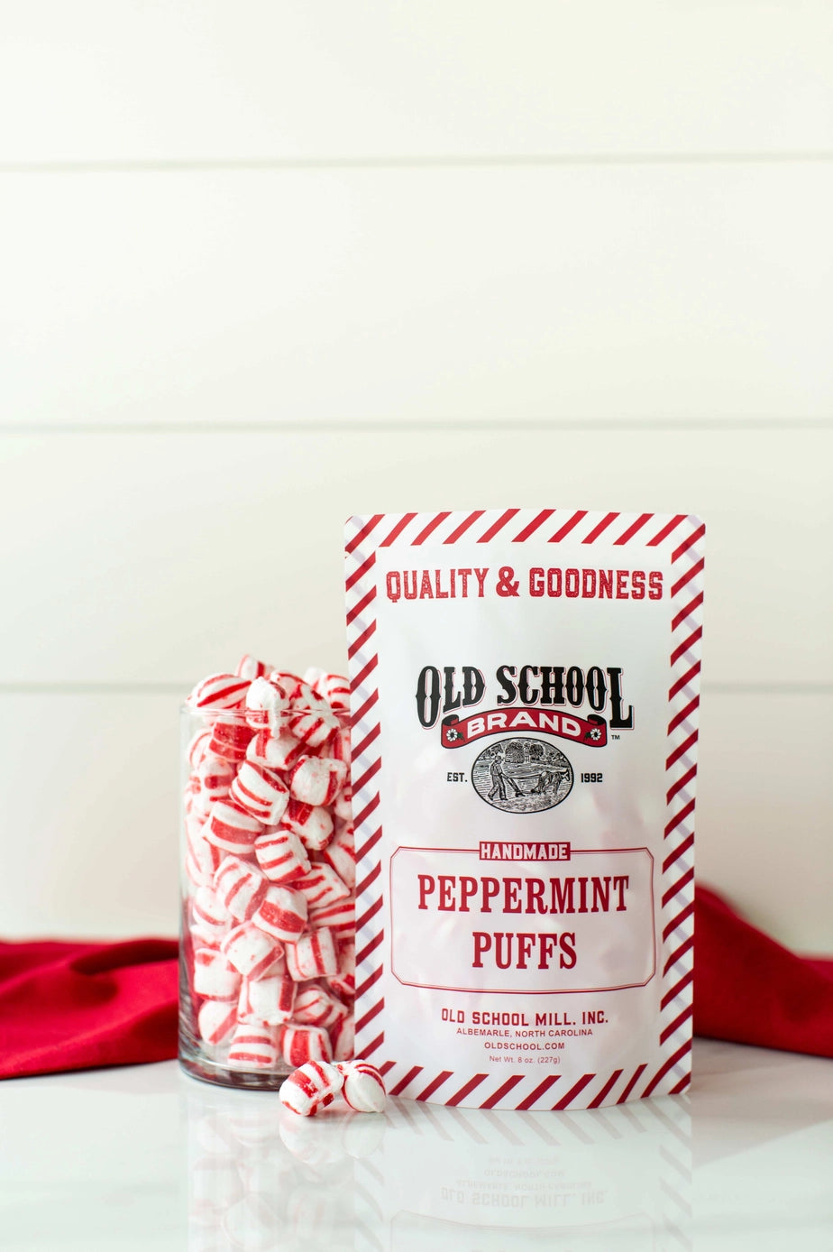 old school peppermint puffs