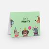Let's Pawty Notecard