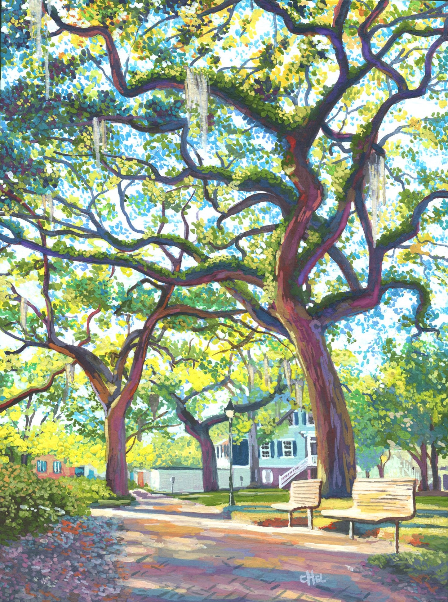 Pulaski Square Print