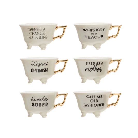 Teacup with Sayings
