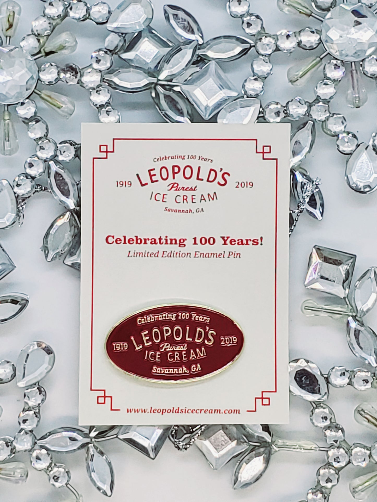 Leopold's Ice Cream Lapel Pins