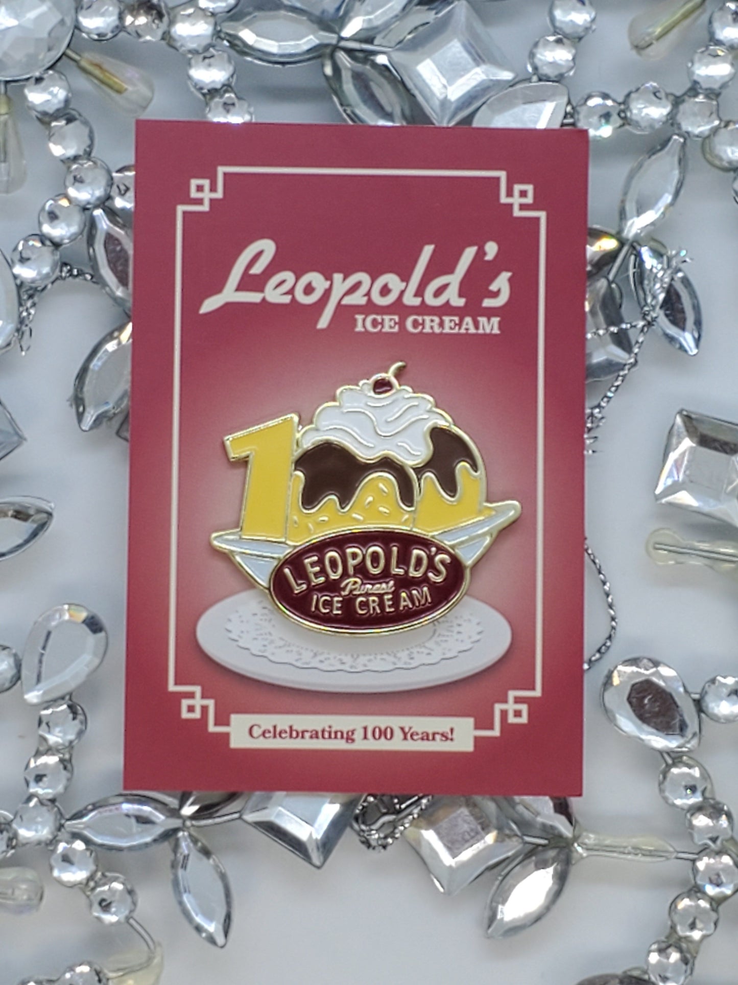 Leopold's Ice Cream Lapel Pins