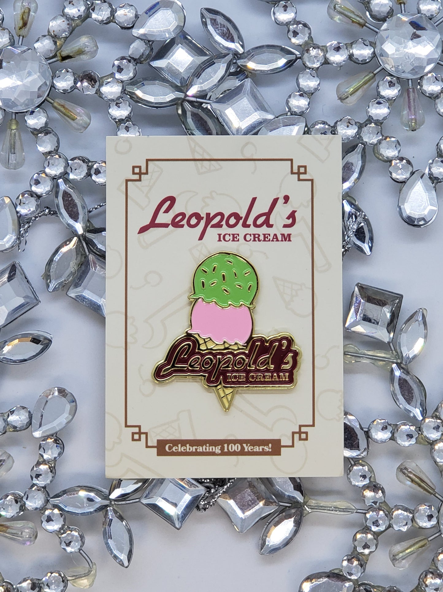 Leopold's Ice Cream Lapel Pins