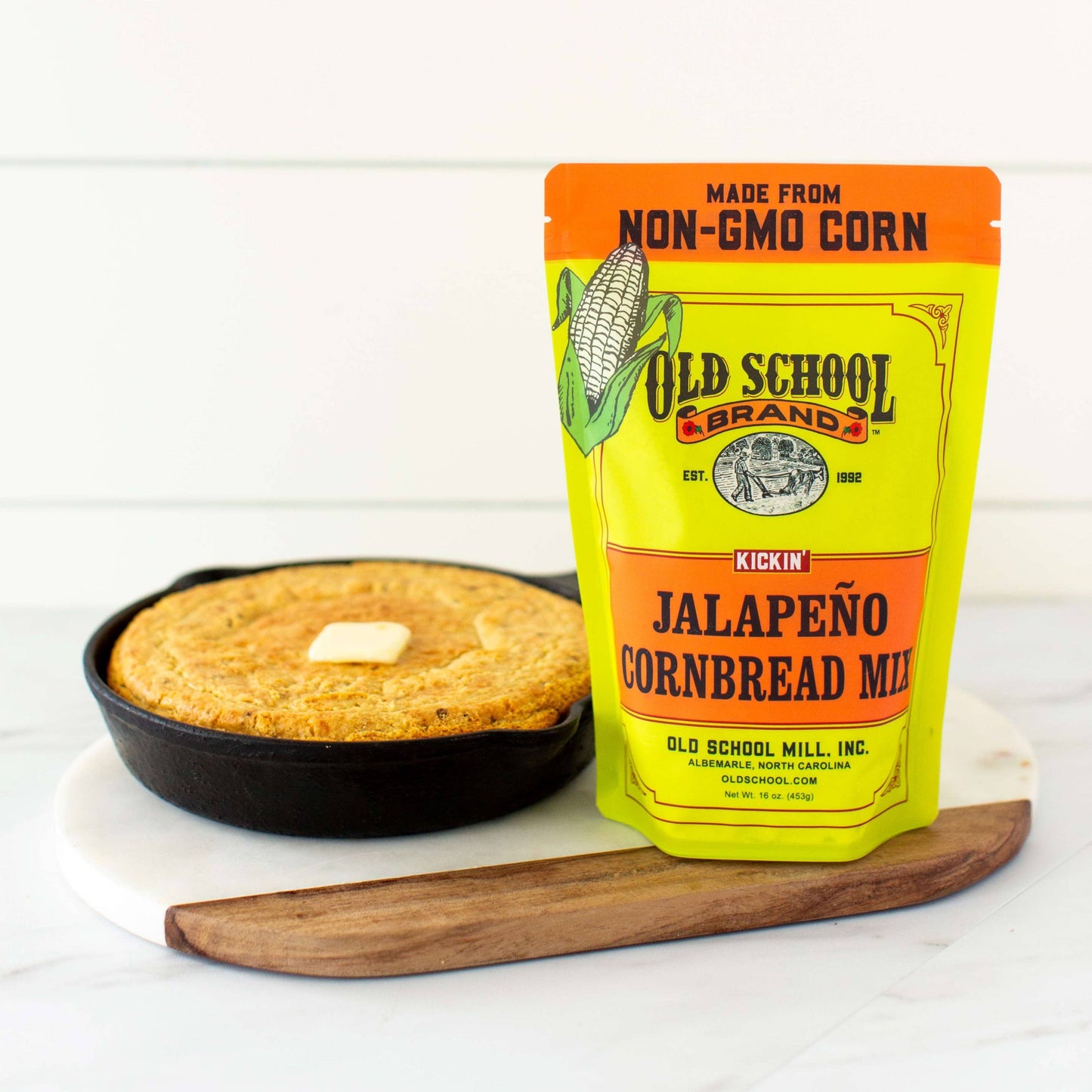 Jalapeno Cornbread Mix- Old School Brand