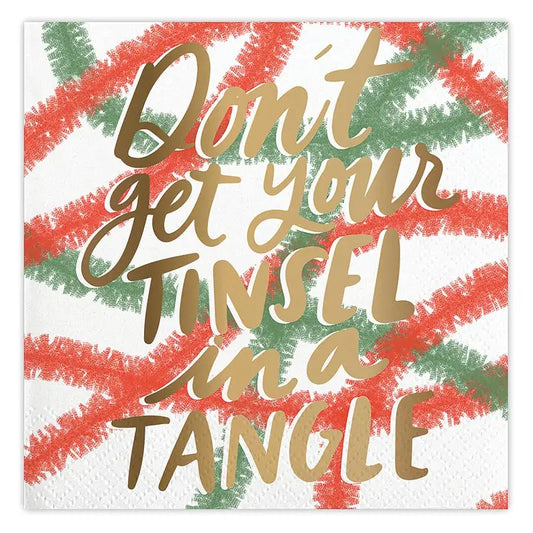 Tinsel Tangle Napkins