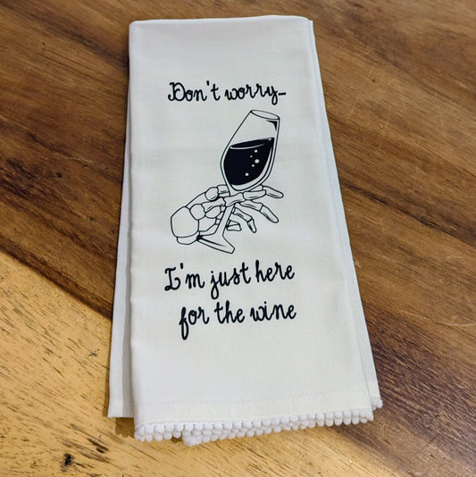 Don't Worry Tea Towel