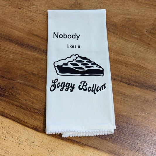 Soggy Bottom Tea Towel
