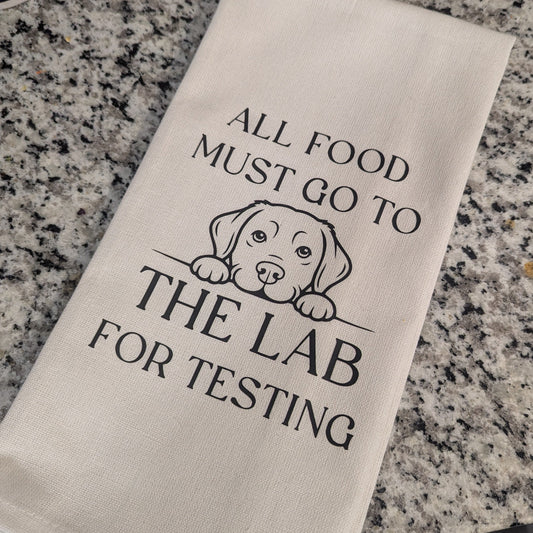 Lab Tea Towel