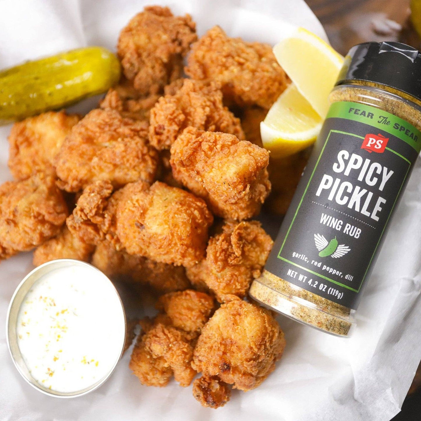 Spicy Dill Pickle Wing Rub