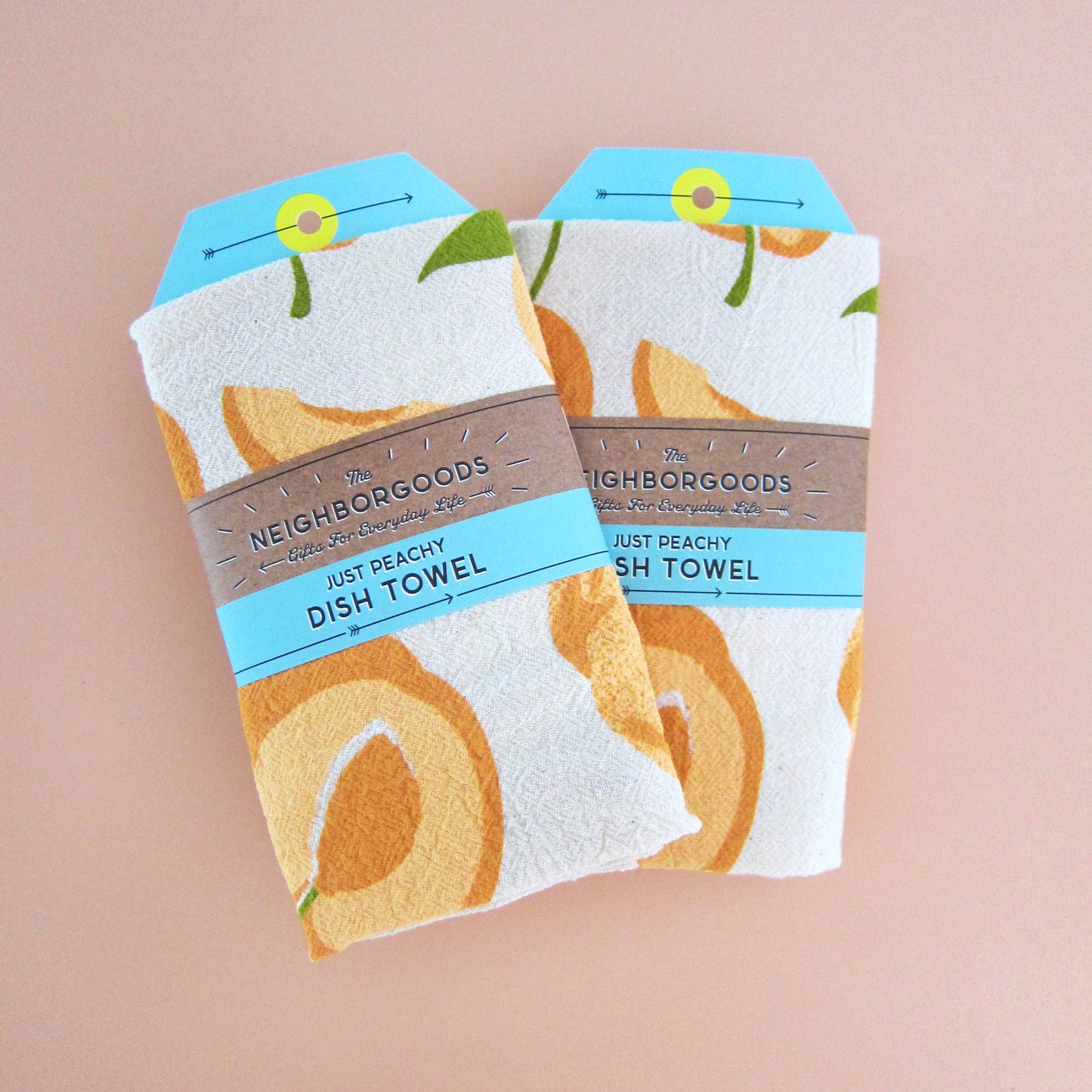 Just Peachy Dish Towel