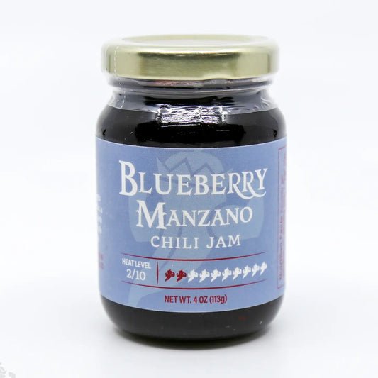 Blueberry Manzano Chili Jam