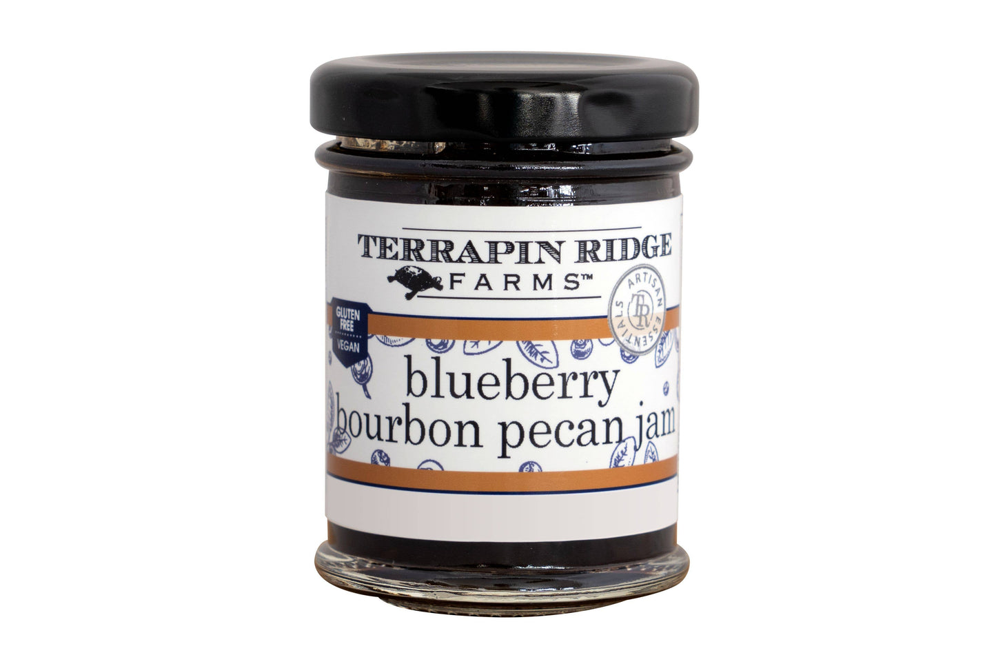 Blueberry Bourbon Pecan Jam - 2 oz.