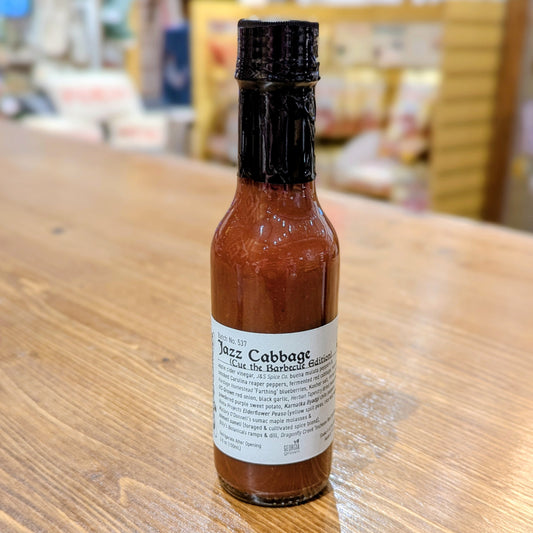 5oz Jazz Cabbage- Cue the Barbecue Edition - Greg's Famous Hot Sauce