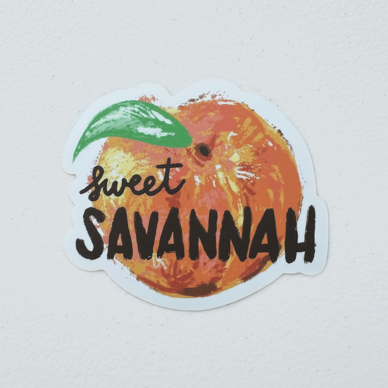 Sweet Savannah Peach Sticker