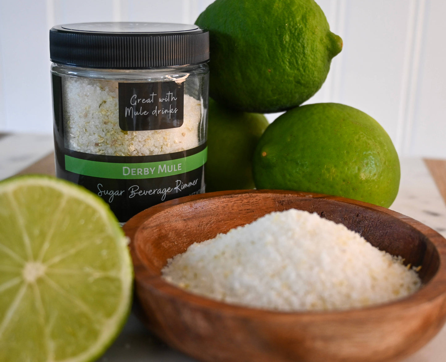 "Ginger Lime"  Infused Sugar Beverage Rimmer