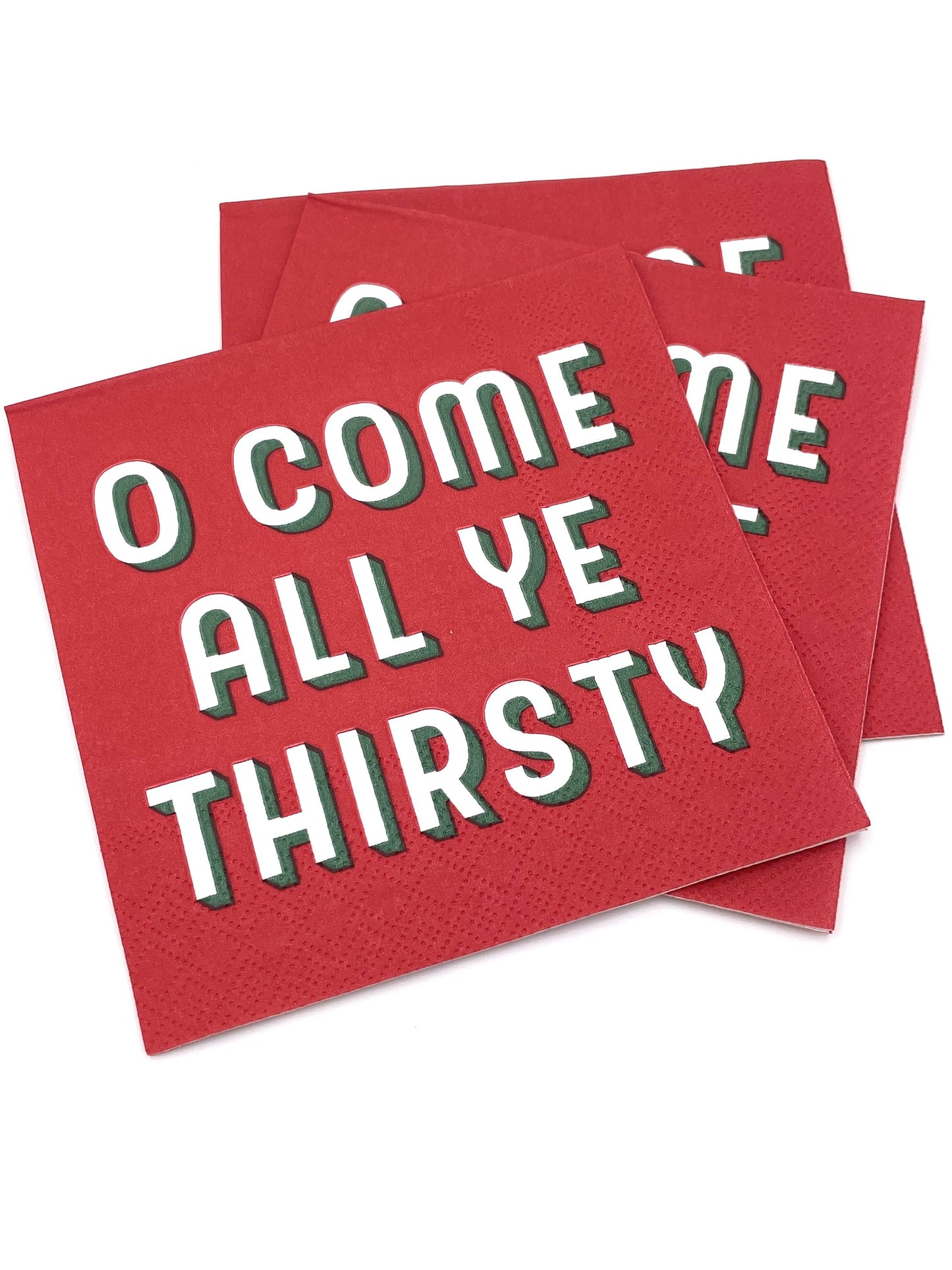 Come All Ye Thirsty Cocktail Napkins