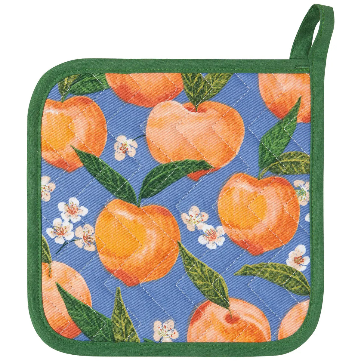 peaches pot holder