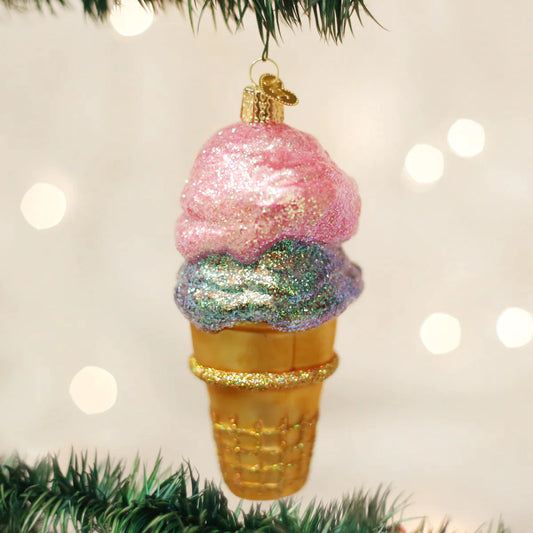 Ice Cream Cone Ornament