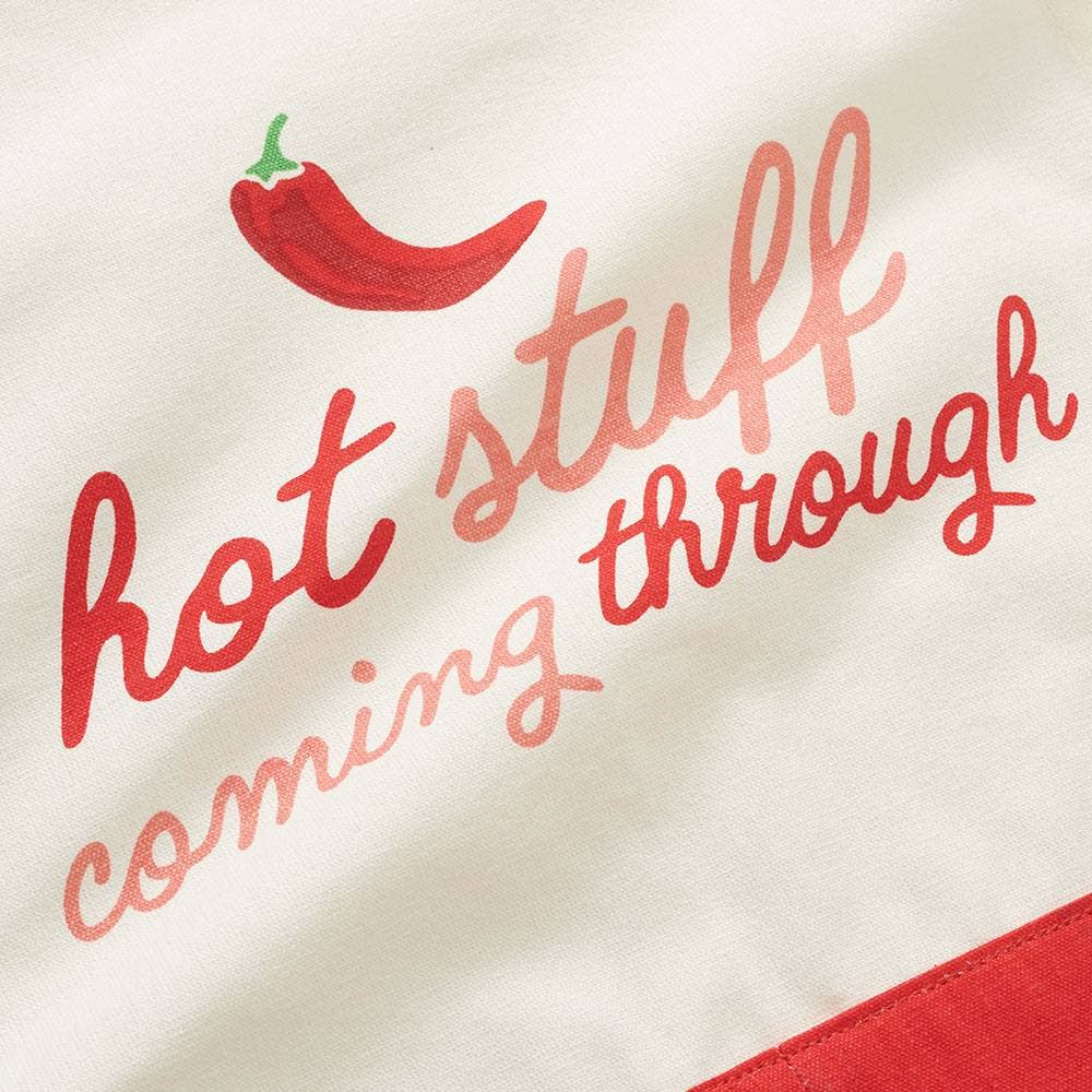 Hot Stuff Coming Through Apron