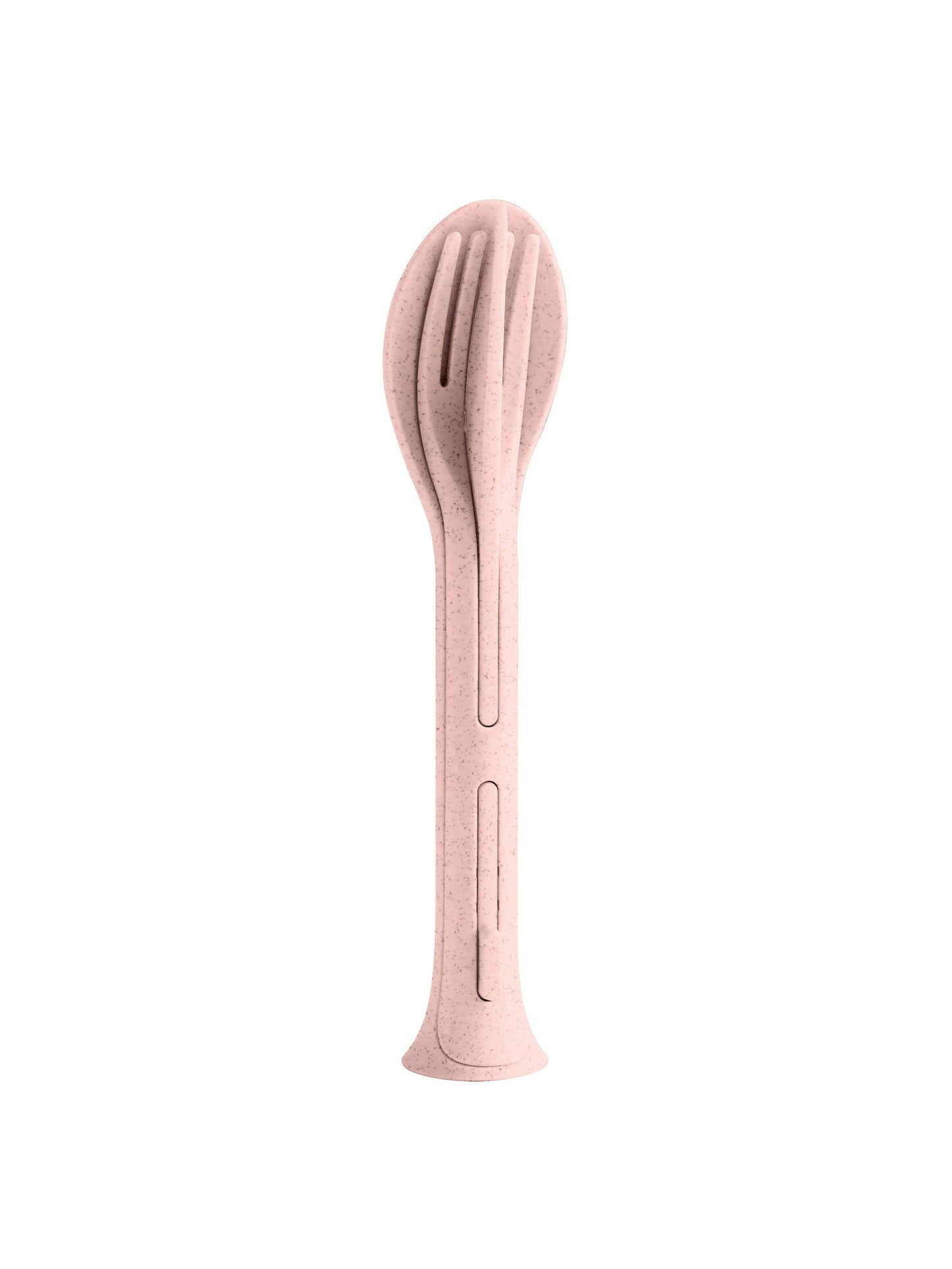 To-Go 3-piece cutlery set - organic pink