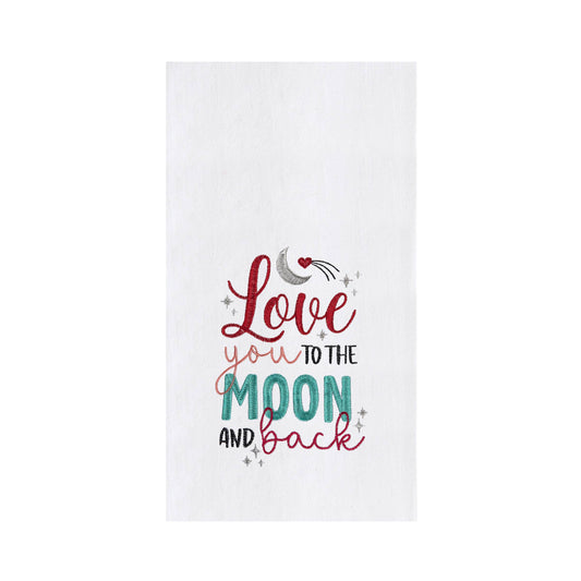 Love You To The Moon And Back Kitchen Towel