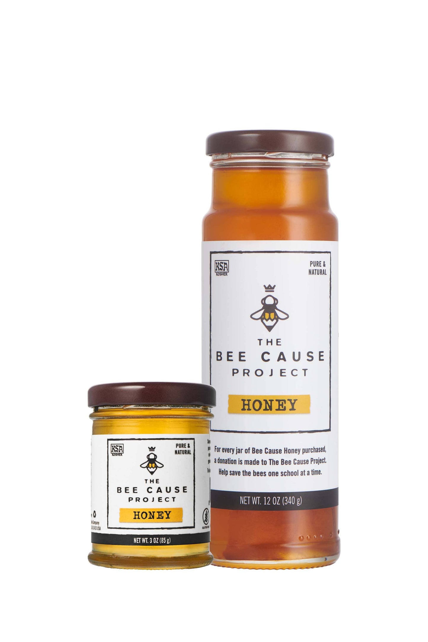 The Bee Cause Project Honey 3oz