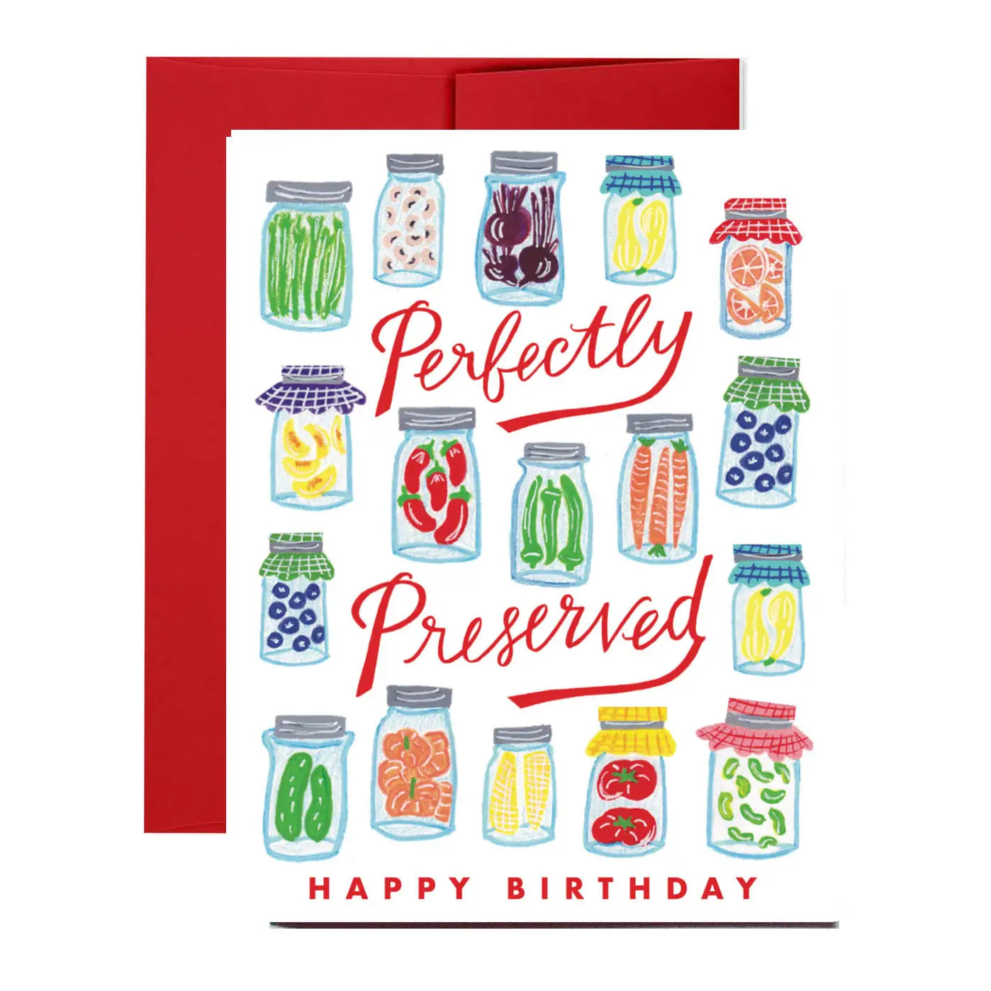 Perfectly Preserved Birthday Card