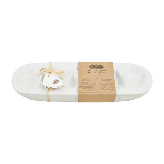 Muti-Purpose Stoneware Seafood Server