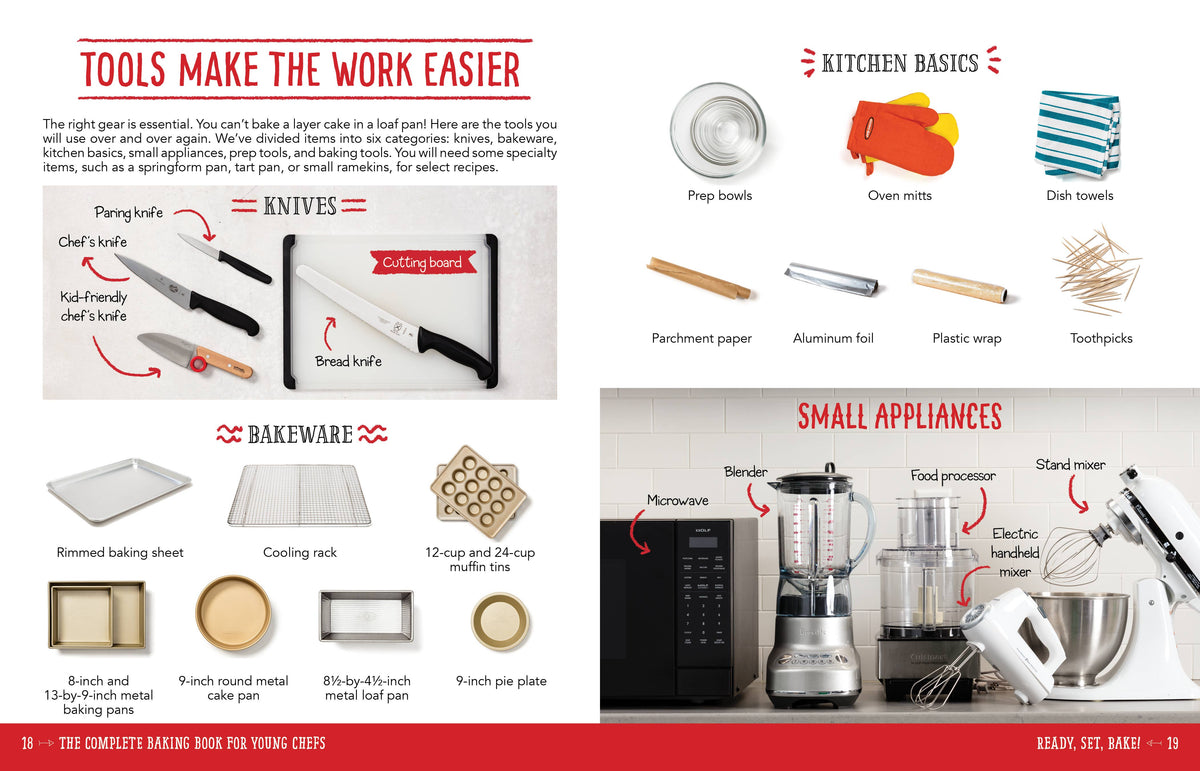 The Complete Baking Book for Young Chefs