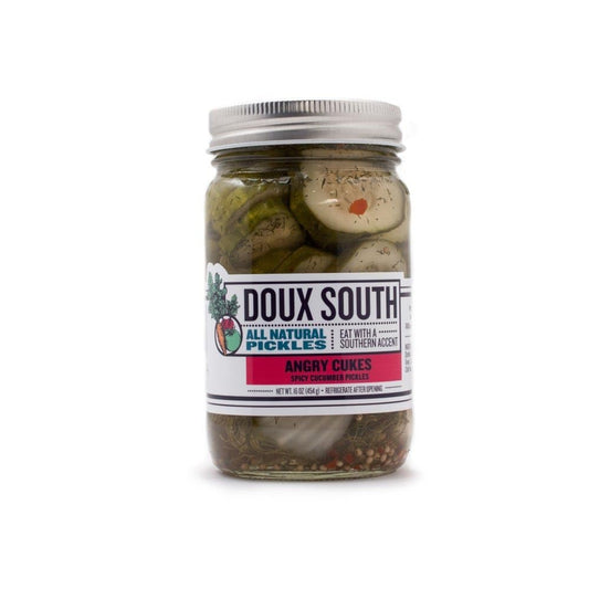 Angry Cakes Crunchy Dill Pickles - Doux South - Local Brand