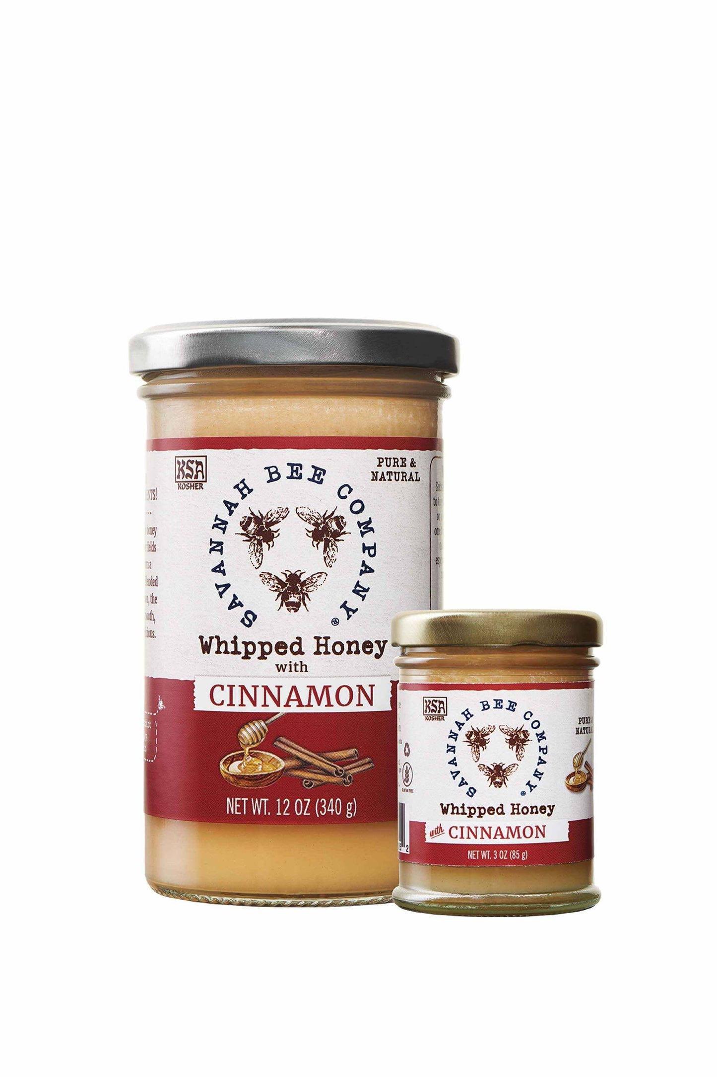 Whipped Cinnamon Honey 3oz- Savannah Bee Company