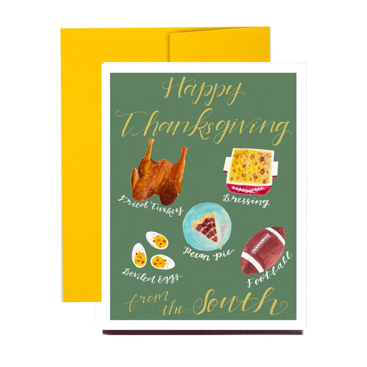 Thanksgiving from the South Card