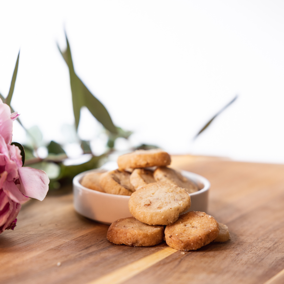 Pecan Shortbread Cookie Tube - Watanut - Local Brand