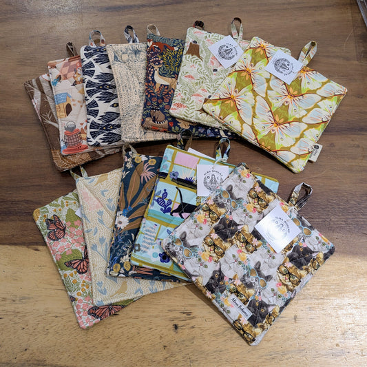 Quilted Cotton Pot Holder - Alma Boheme