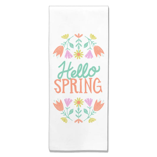 Hello Spring Kitchen Towel