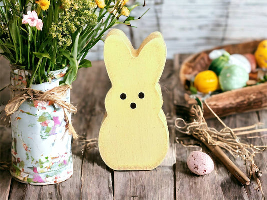 Light Yellow Wood Bunny Peeps