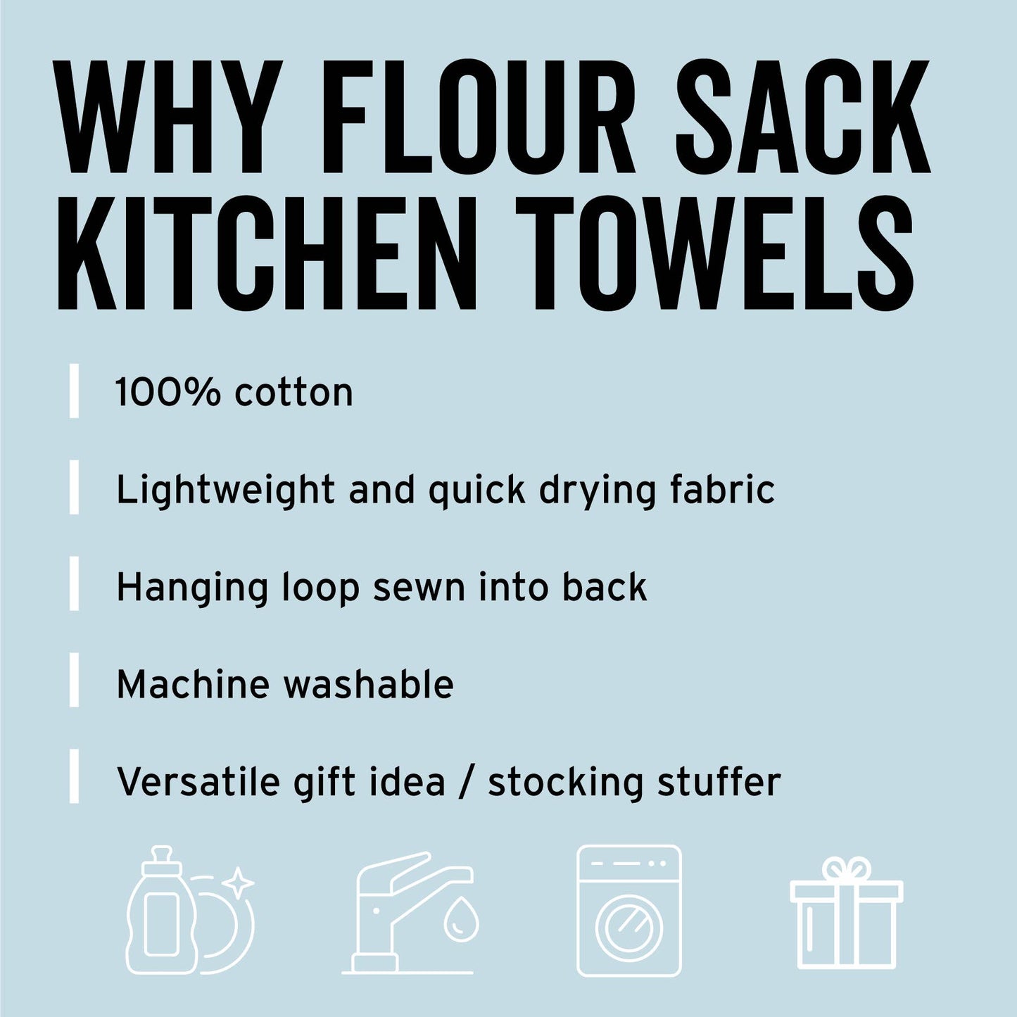 Skull Vintage Sketch Spooky Halloween Kitchen Flour Sack Tea