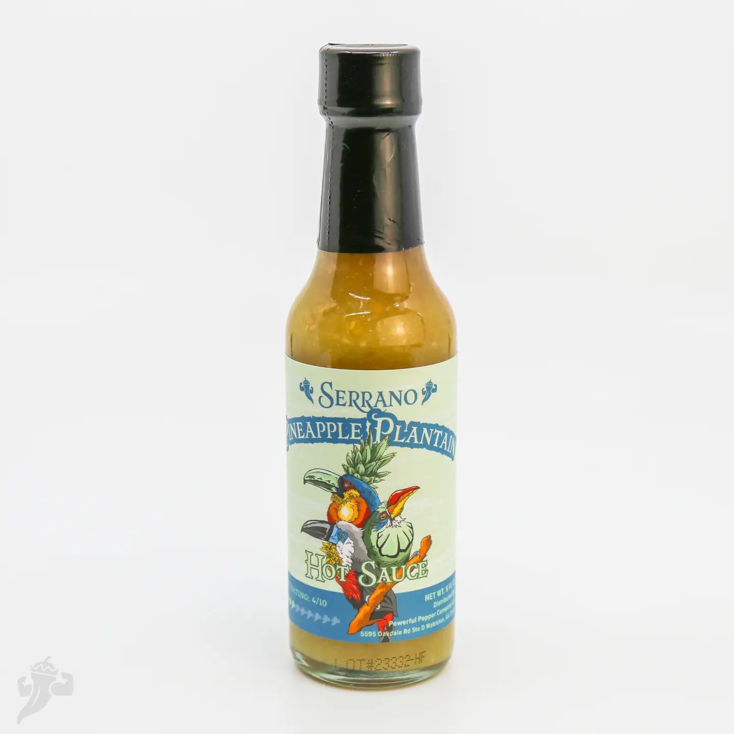 Serrano pineapple plantain hot sauce