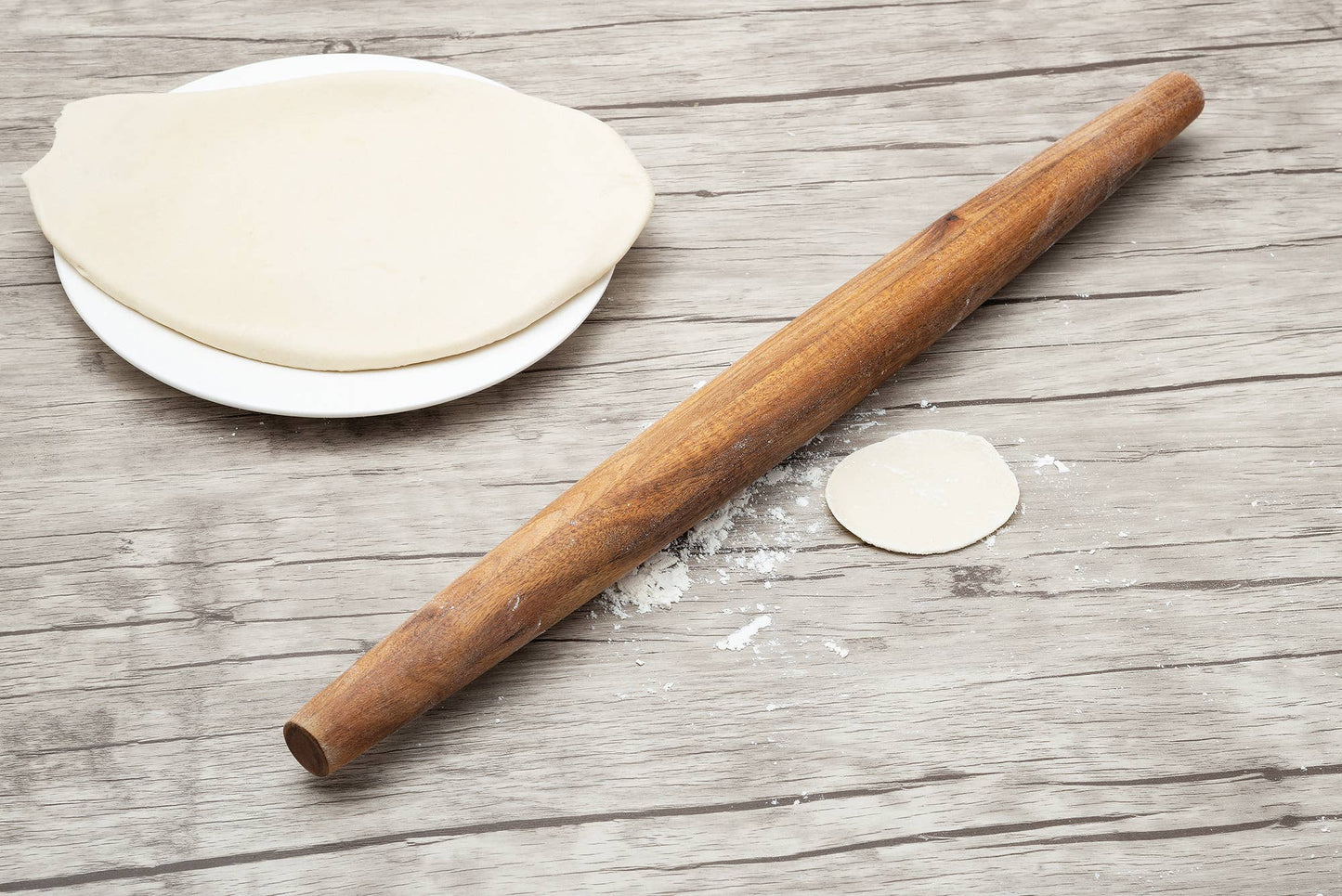 French Rolling Pin, Acacia, 20"