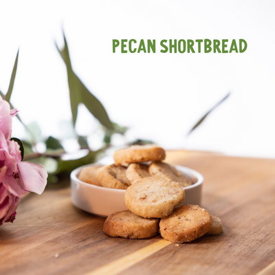 Valentine's Day Tin: Pecan Shortbread Cookies - Watanut - Local Brand