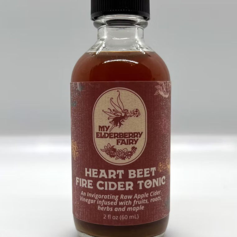 Heart Beet Fire Cider Tonic - 2oz.