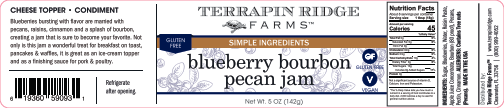 Blueberry Bourbon Pecan Jam 5oz