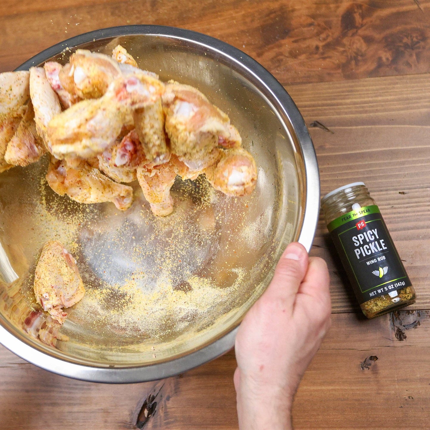 Spicy Dill Pickle Wing Rub